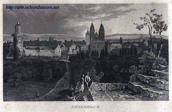Stahlstich - Andernach